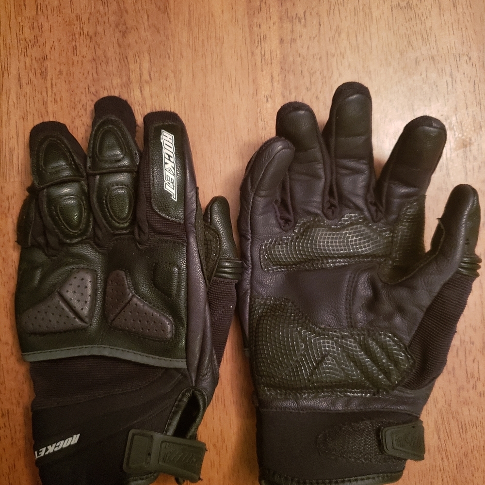 Joe Rocket Atomic X Motorcycle Gloves- Black - M